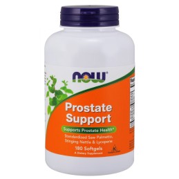 NOW FOODS Prostate Support - Wsparcie Prostaty (180 kaps.)