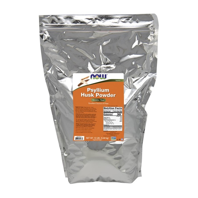 NOW FOODS Psyllium Husk Powder - Babka Płesznik (5,44 kg)