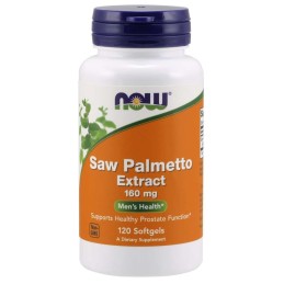 NOW FOODS Saw Palmetto Extract - Palma Sabalowa - standaryzowany ekstrakt (120 kaps.)