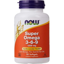 NOW FOODS Super Omega 3-6-9 (90 kaps.)