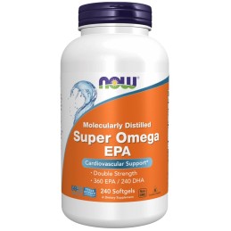 NOW FOODS Super Omega EPA 360 mg DHA 240 mg (240 kaps.)