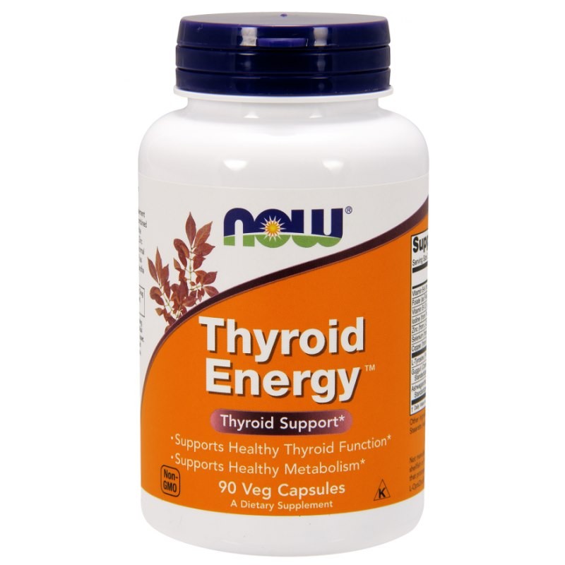 NOW FOODS Thyroid Energy - Wsparcie Tarczycy (90 kaps.)