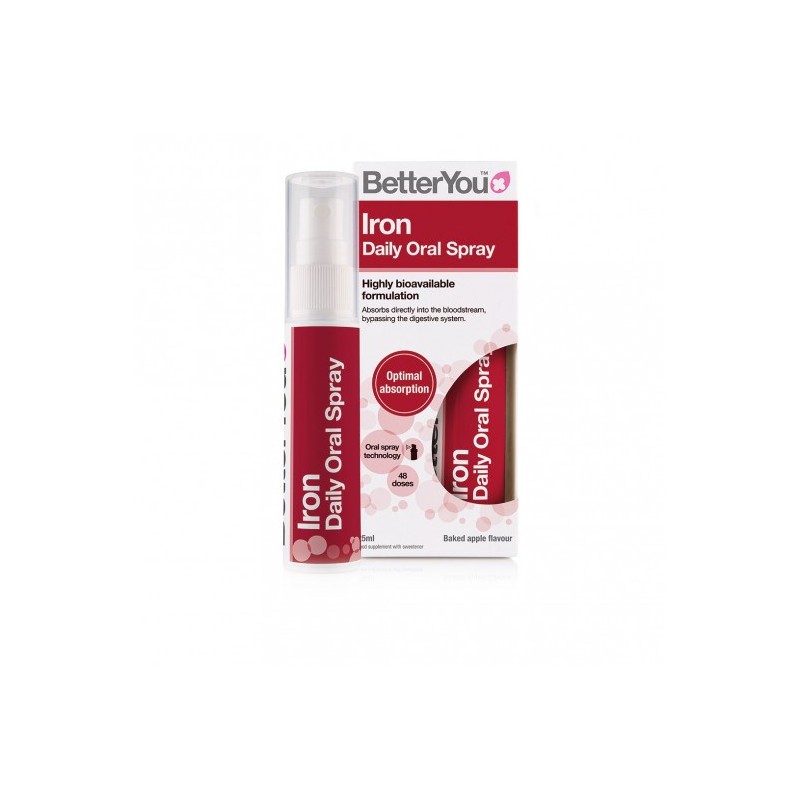 BETTERYOU Iron 5 Daily Oral Spray - Żelazo 5 mg w sprayu (25 ml)