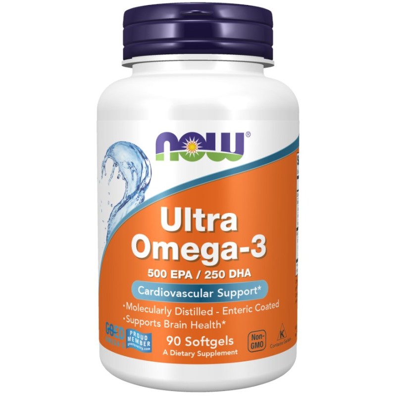 NOW FOODS Ultra Omega-3 1000 mg (90 kaps.)