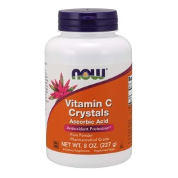 NOW FOODS Vitamin C Crystals - Witamina C (227 g)