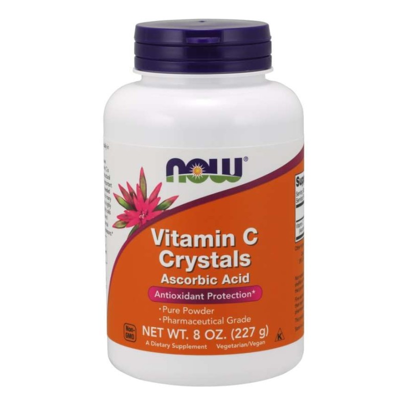 NOW FOODS Vitamin C Crystals - Witamina C (227 g)