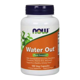 NOW FOODS Water Out - Wsparcie dla układu moczowego (100 kaps.)