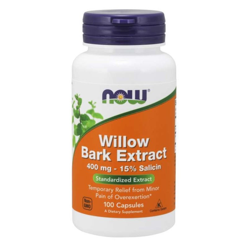 NOW FOODS Willow Bark Extract (100 kaps.)