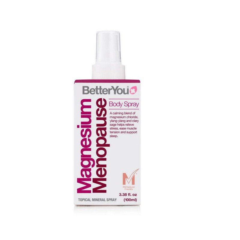 BETTERYOU Magnesium Menopause Topical Mineral Spray do ciała (100 ml)