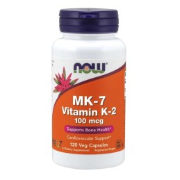NOW FOODS Witamina K2 MK7 100 mcg (120 kaps.)