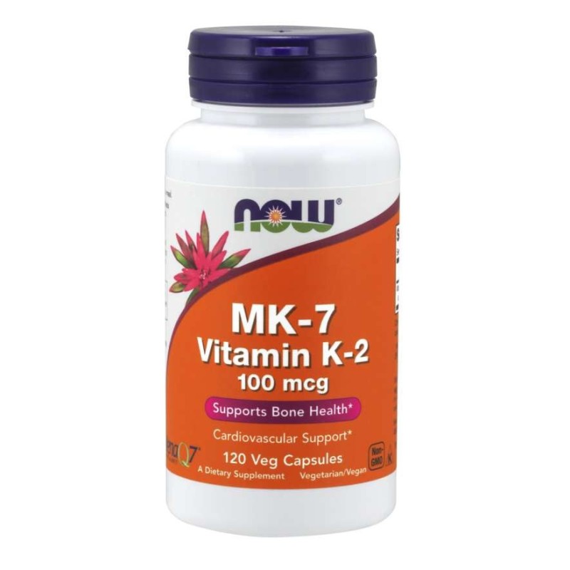 NOW FOODS Witamina K2 MK7 100 mcg (120 kaps.)