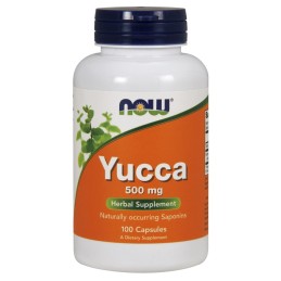 NOW FOODS Yucca - Korzeń Yukka 500 mg (100 kaps.)