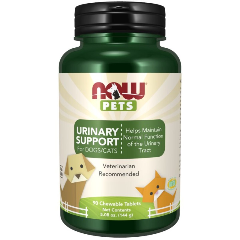 NOW PETS Urinary Support For Dogs/Cats (90 tabl.)