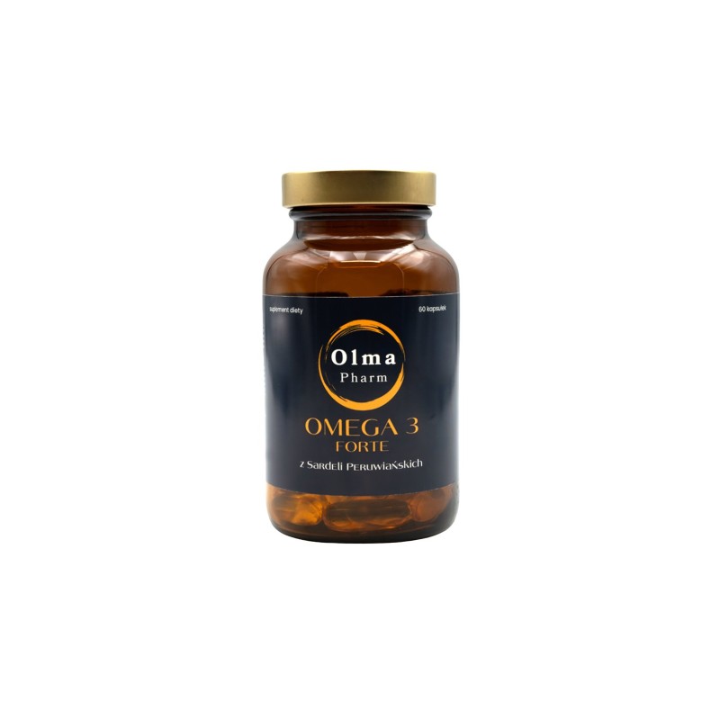 OLMA PHARM Omega 3 Forte z Sardeli Peruwiańskich (60 kaps.)
