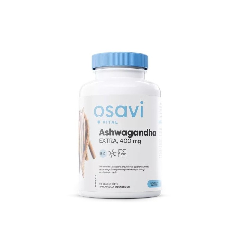 OSAVI Ashwagandha Ekstra 400 mg (180 kaps.)