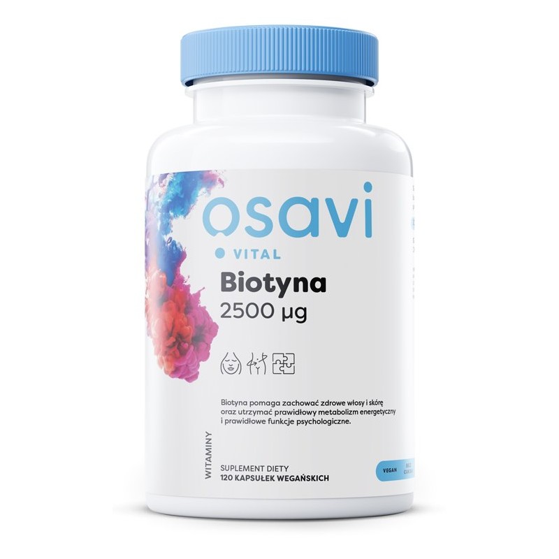 OSAVI Biotyna 2500 mcg (120 kaps.)