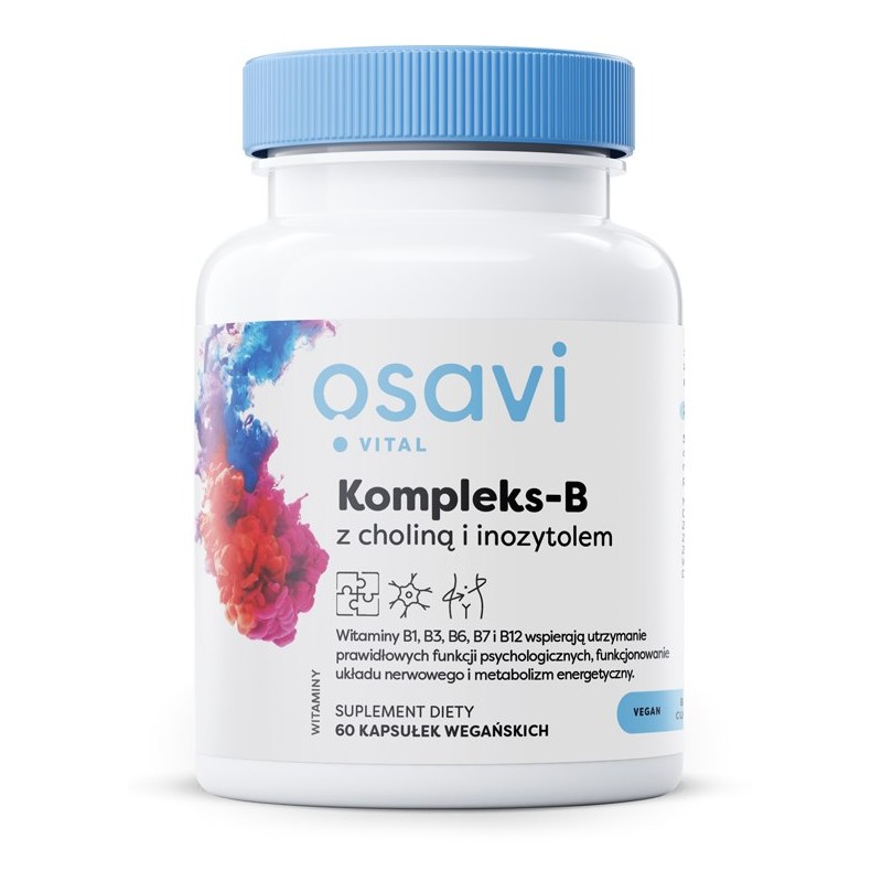 OSAVI Kompleks-B z choliną i inozytolem (60 kaps.)