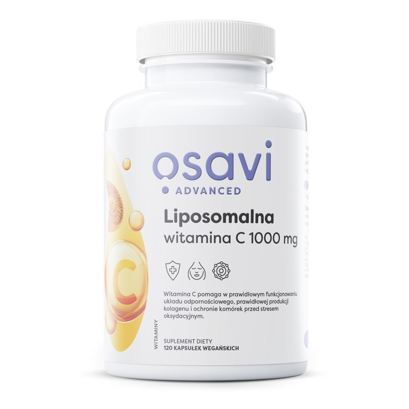 OSAVI Liposomalna witamina C 1000 mg (120 kaps.)