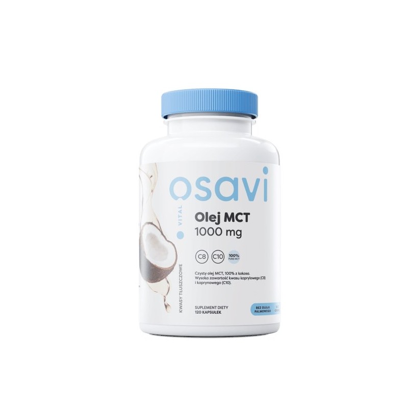 OSAVI Olej MCT 1000 mg (120 kaps.)