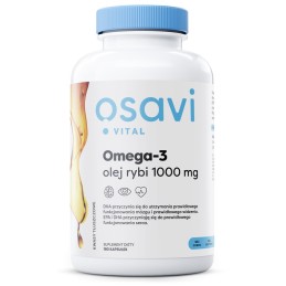 OSAVI Omega-3 olej rybi 1000 mg (180 kaps.)