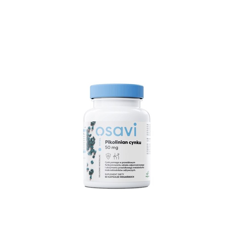 OSAVI Pikolinian cynku 50 mg (60 kaps.)