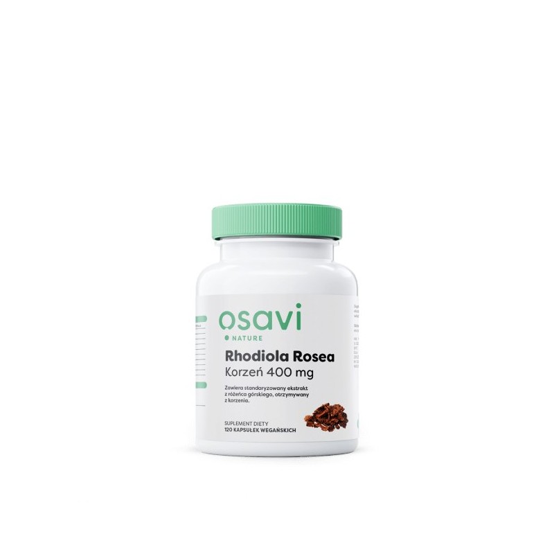 OSAVI Rhodiola Rosea - Różeniec Górski 400 mg (120 kaps.)