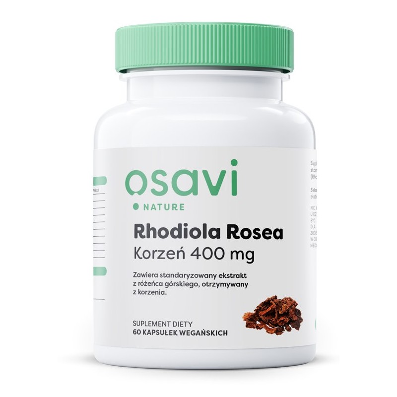 OSAVI Rhodiola Rosea - Różeniec Górski 400 mg (60 kaps.)