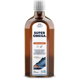 OSAVI Super Omega, 2900 mg - smak cytrynowy (250 ml)