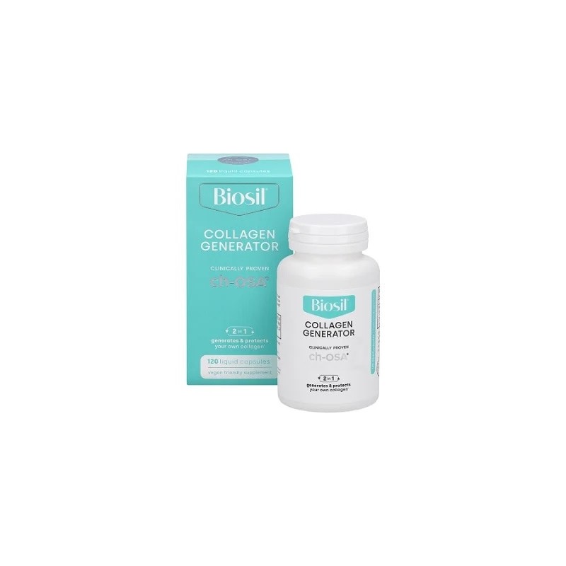 BIOSIL Advanced Collagen Generator - Zaawansowany generator kolagenu (120 kaps.)