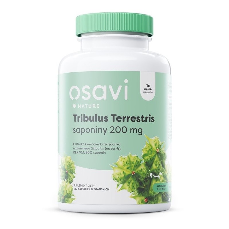 OSAVI Tribulus Terrestris, saponiny 200 mg (180 kaps.)