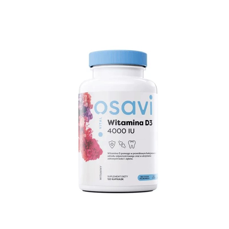 OSAVI Witamina D3 4000 IU (120 kaps.)