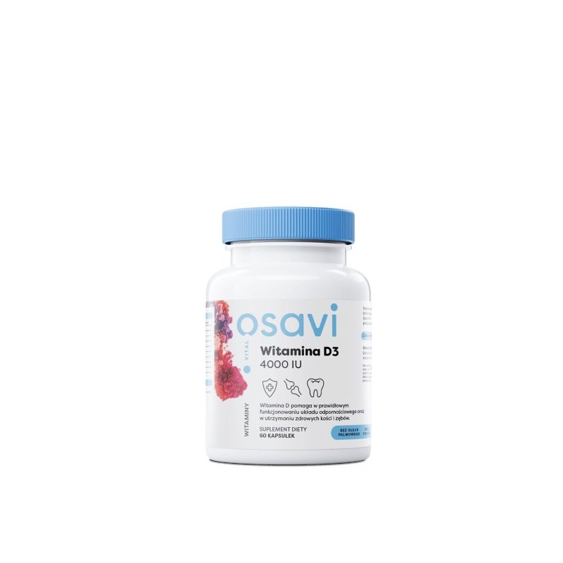 OSAVI Witamina D3 4000 IU (60 kaps.)