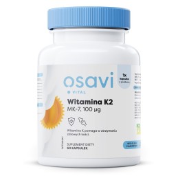 OSAVI Witamina K2 MK-7 100 mcg (60 kaps.)