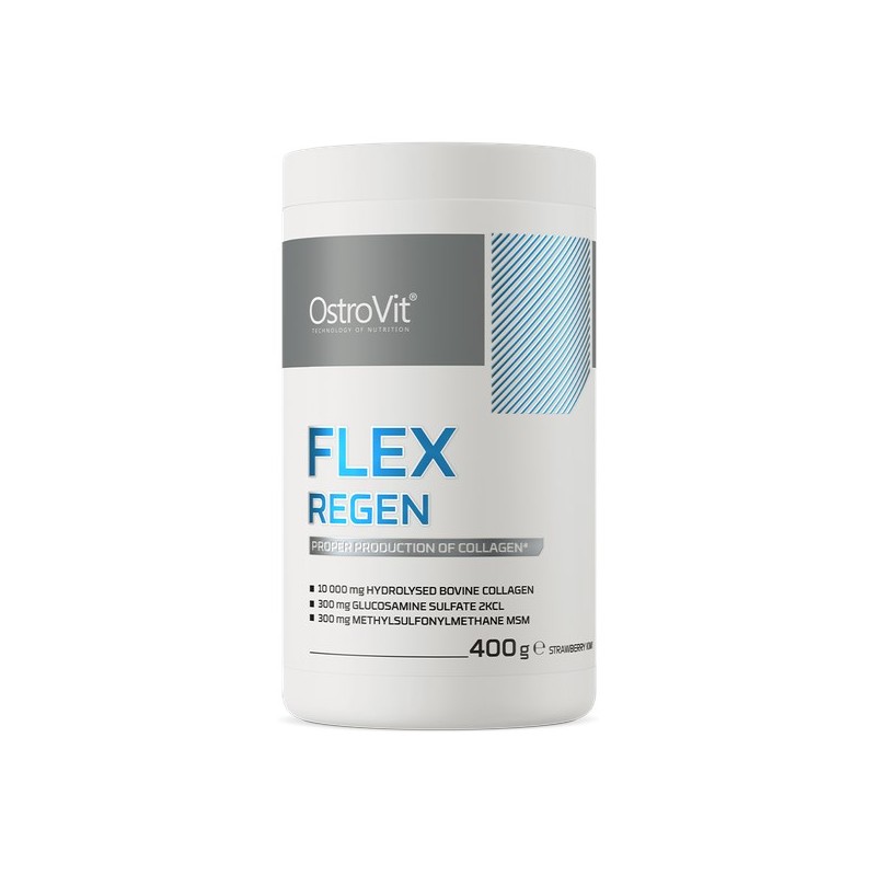 OSTROVIT Flex Regen - smak truskawka-kiwi (400 g)