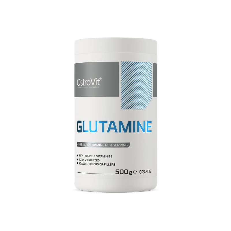 OSTROVIT Glutamina - smak pomarańczowy (500 g)