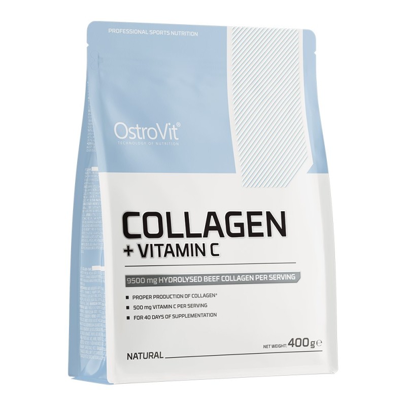OSTROVIT Kolagen + Witamina C naturalny (400 g)
