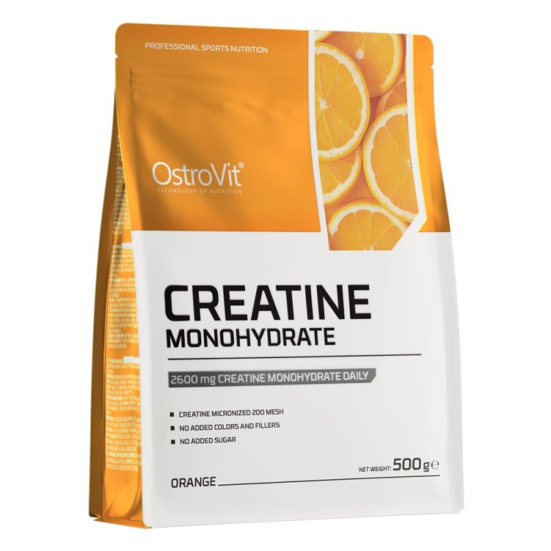 OSTROVIT Monohydrat Kreatyny - smak pomarańczowy (500 g)