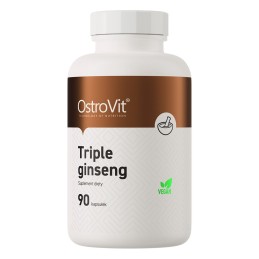 OSTROVIT Triple Ginseng VEGE (90 kaps.)