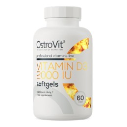 OSTROVIT Witamina D3 2000 IU (60 kaps.)
