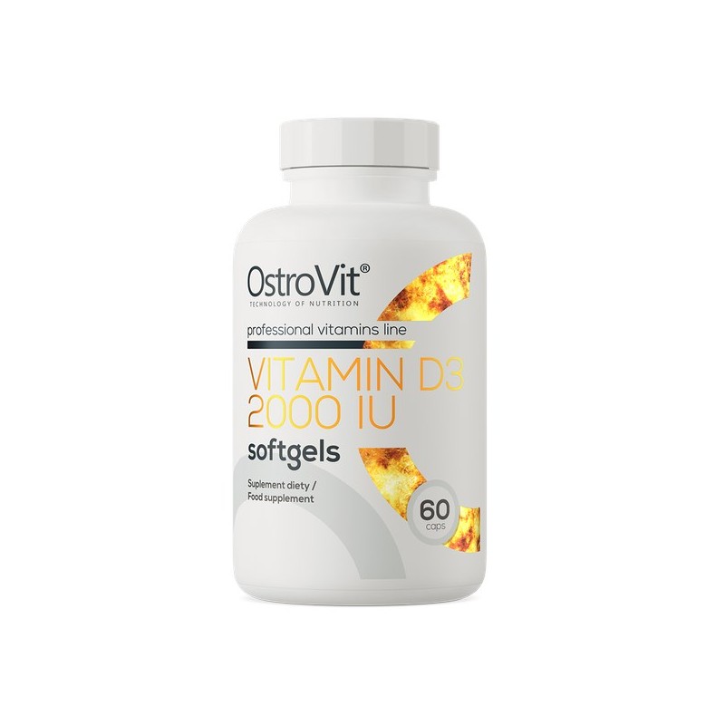OSTROVIT Witamina D3 2000 IU (60 kaps.)