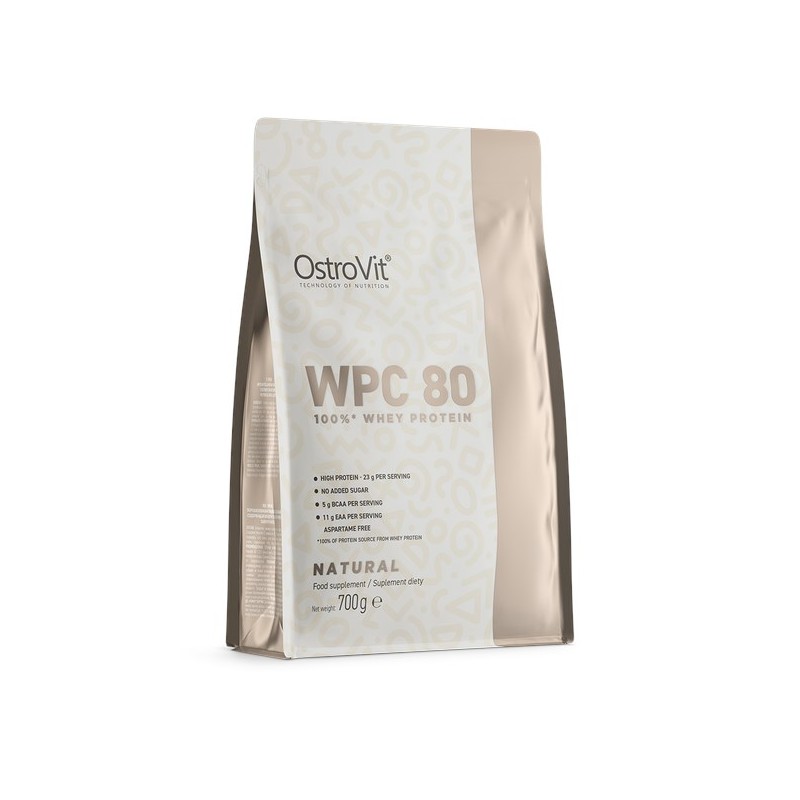 OSTROVIT WPC 80 - smak naturalny (700 g)