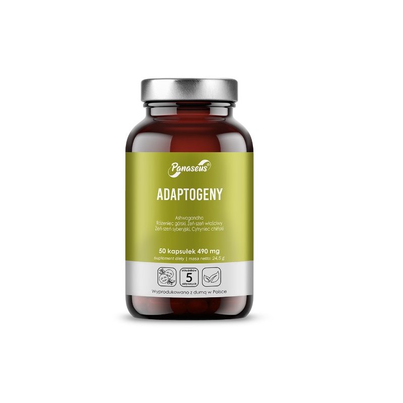 PANASEUS Adaptogeny (50 kaps.)