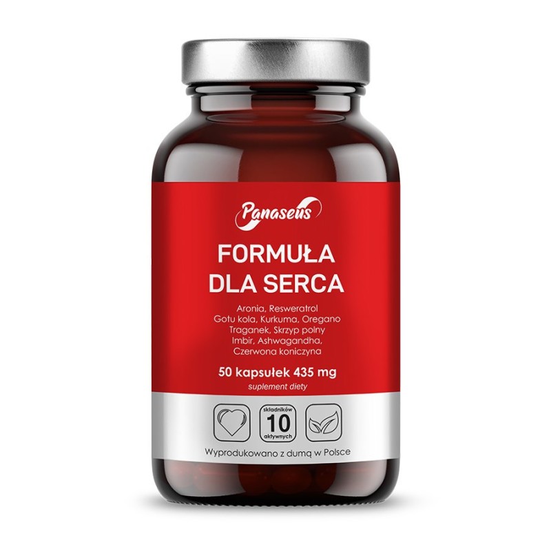 PANASEUS Formuła Dla Serca (50 kaps.)