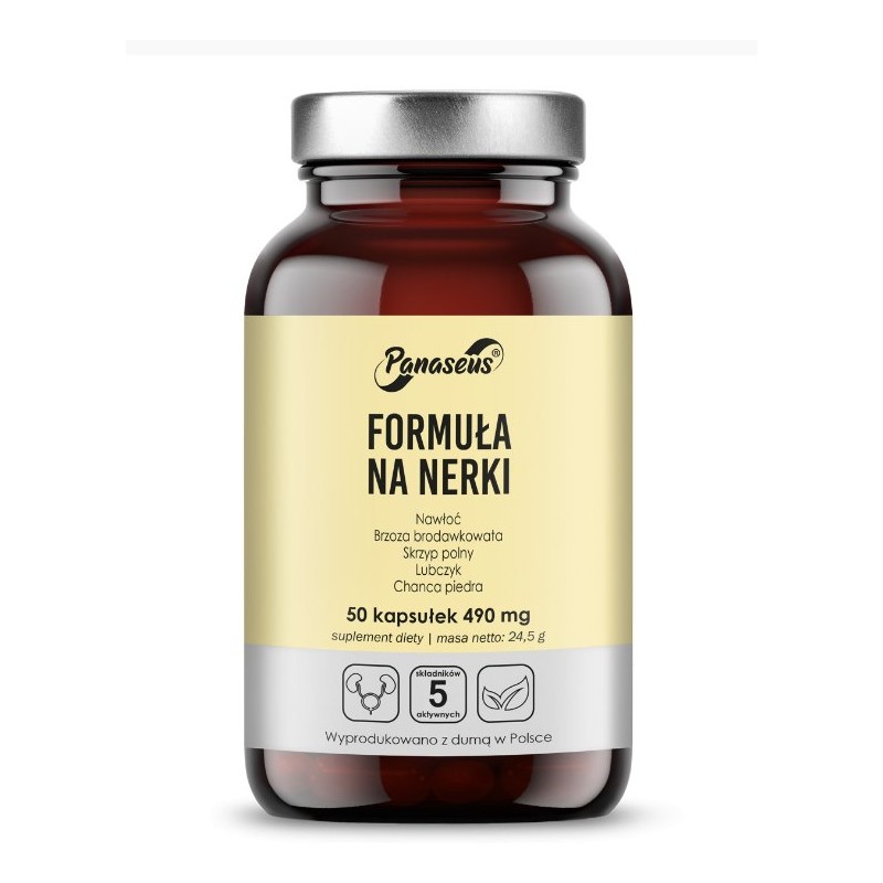 PANASEUS Formuła na nerki (50 kaps.)