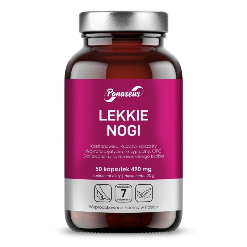 PANASEUS Lekkie Nogi (50 kaps.)