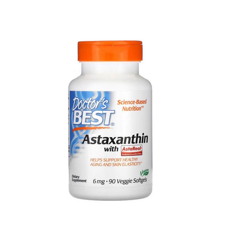 DOCTOR'S BEST Astaksantyna (90 kaps.)