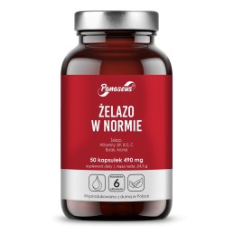 PANASEUS Żelazo w normie (50 kaps.)