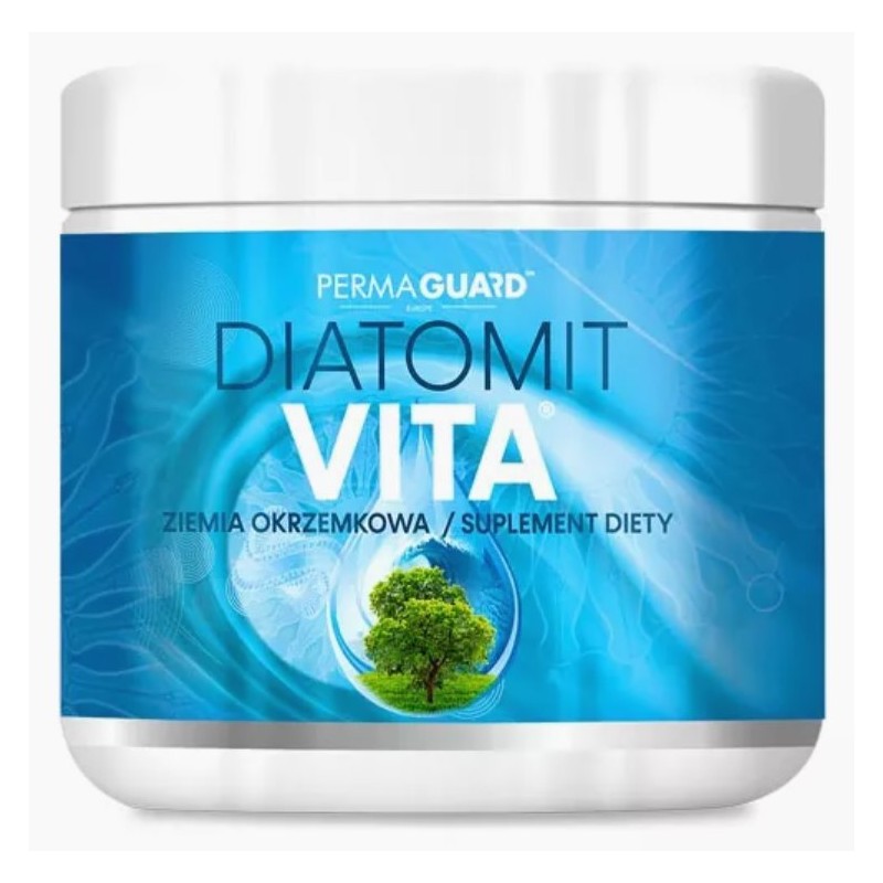 PERMA-GUARD Diatomit Vita - Okrzemki Spożywcze Krzem (200 g)