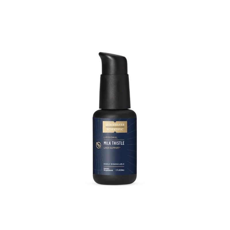 QUICKSILVER Nanoemulsified Milk Thistle Liver Support - Ostropest Plamisty (50 ml)