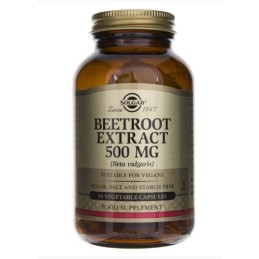 SOLGAR Beetroot extract 500 mg - Burak wyciąg 5:1 (90 kaps.)